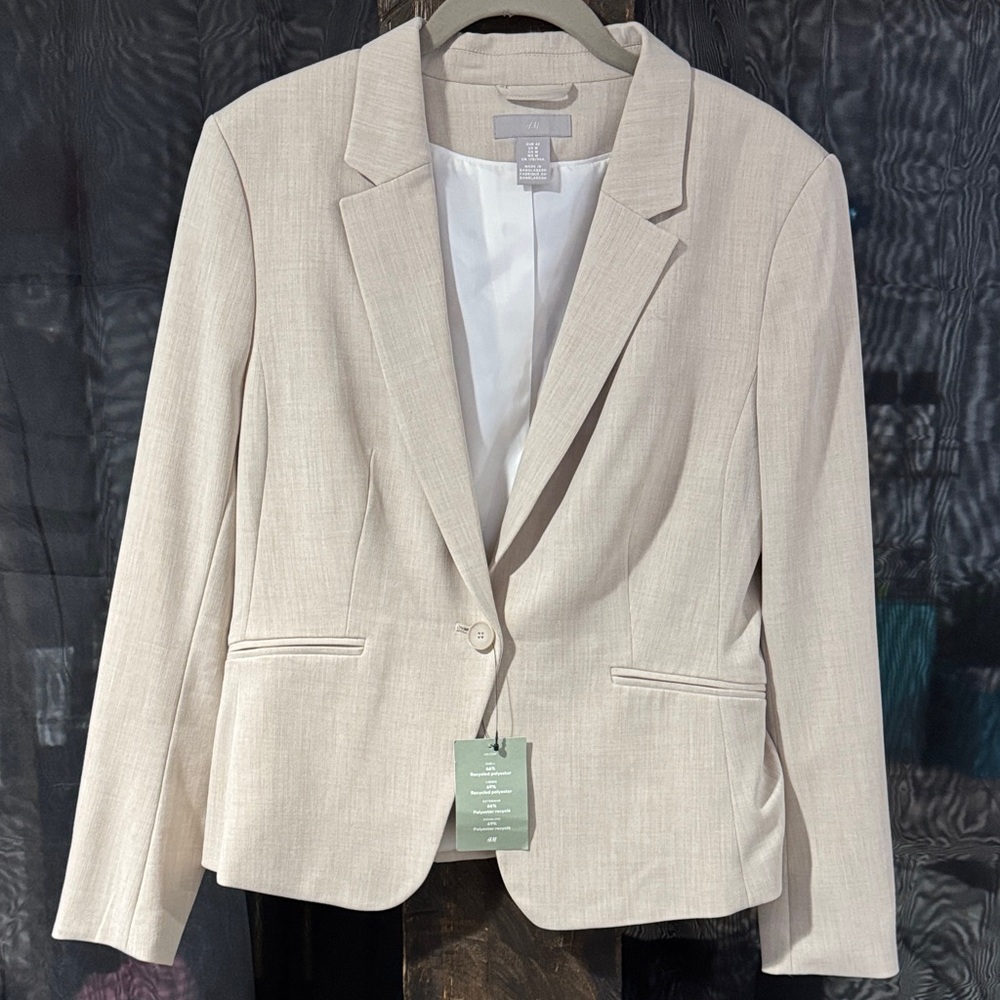 H&M Cream Women's Blazer